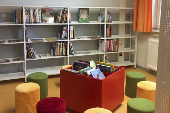 Förderverein der Frauenhofschule - Schulbücherei Neueröffnung